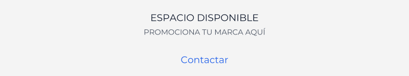 Espacio publicitario disponible