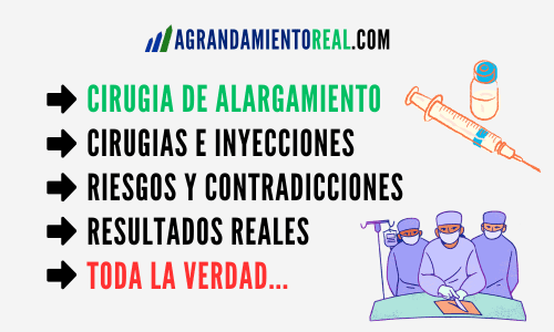 Representación médica de la cirugía de faloplastia y liberación de ligamento suspensor.
